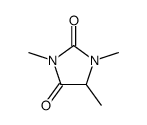 1,3,5-trimethylimidazolidine-2,4-dione Structure