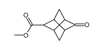 methyl 6-oxotricyclo[3.3.0.03,7]octane-2-carboxylate结构式