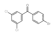 4-BROMO-3',5'-DICHLOROBENZOPHENONE structure