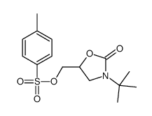 3-(1,1-dimethylethyl)-5-[[[(4-methylphenyl)sulphonyl]oxy]methyl]oxazolidin-2-one picture