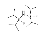 Bis(fluordiisopropylsilyl)amin结构式