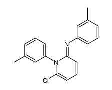 [6-Chloro-1-m-tolyl-1H-pyridin-(2E)-ylidene]-m-tolyl-amine结构式
