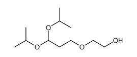 2-[3,3-di(propan-2-yloxy)propoxy]ethanol Structure