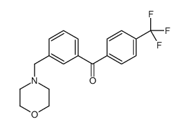 3-MORPHOLINOMETHYL-4'-TRIFLUOROMETHYLBENZOPHENONE图片