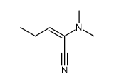 2-Pentenenitrile,2-(dimethylamino)-(9CI) structure