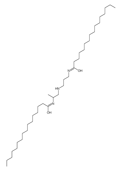 N-[3-[2-(hexadecanoylamino)propylamino]propyl]hexadecanamide Structure