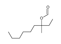 1-ethyl-1-methylheptyl formate结构式