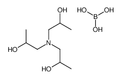 orthoboric acid, compound with 1,1',1''-nitrilotripropan-2-ol picture