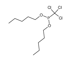 dipentyl (trichloromethyl)phosphonite Structure