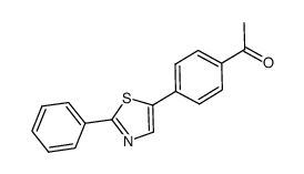 5-(4-acetylphenyl)-2-phenylthiazole Structure