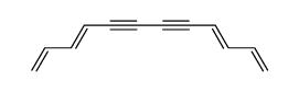 dodeca-1,3ξ,9ξ,11-tetraene-5,7-diyne结构式