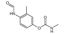 (4-formamido-3-methylphenyl) N-methylcarbamate Structure