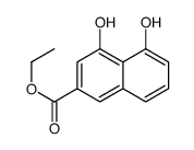 4,5-二羟基-2-萘羧酸乙酯结构式