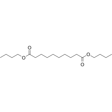 Dibutyl sebacate structure