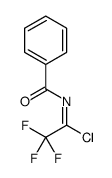 N-benzoyl-2,2,2-trifluoroethanimidoyl chloride Structure