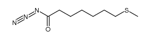 8-thianonanoic acid azide结构式