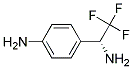 4-((R)-1-AMINO-2,2,2-TRIFLUORO-ETHYL)-PHENYLAMINE结构式