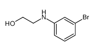 2-(3-bromoanilino)ethanol Structure