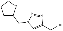 {1-[(oxolan-2-yl)methyl]-1H-1,2,3-triazol-4-yl}methanol Structure