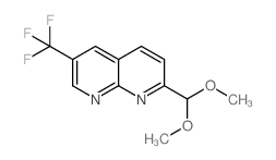 2-(Dimethoxymethyl)-6-(trifluoromethyl)-1,8-naphthyridine picture