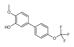 2-methoxy-5-[4-(trifluoromethoxy)phenyl]phenol Structure