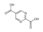 2,5-Pyrimidinedicarboxylicacid(9CI) Structure