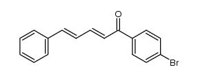 1-(4-bromophenyl)-5-phenylpenta-2,4-dien-1-one结构式