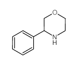 3-PHENYLMORPHOLINE Structure