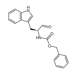 Cbz-L-tryptophal Structure