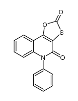 5-phenyl[1,3]oxathiolo[4,5-c]quinoline-2,4(5H)-dione Structure