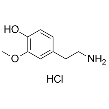 2-甲氧基-4-(2-氨基乙基)苯星空app结构式