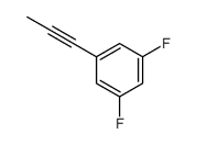 Benzene, 1,3-difluoro-5-(1-propynyl)- (9CI) Structure