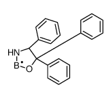 (4R)-4,5,5-triphenyl-1,3,2λ2-oxazaborolidine结构式