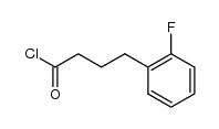 Benzenebutanoyl chloride, 2-fluoro- structure