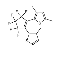 1,2-bis(3,5-dimethylthien-2-yl)-3,3,4,4,5,5-hexafluorocyclopentene Structure