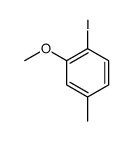 1-碘-2-甲氧基-4-甲苯结构式