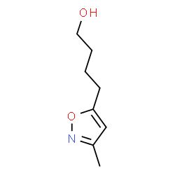 5-Isoxazolebutanol,3-methyl-(9CI) Structure