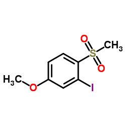 2-Iodo-1-methanesulfonyl-4-methoxy-benzene picture