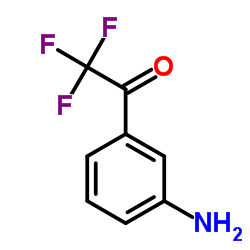 1-(3-氨基苯基)-2,2,2-三氟乙酮结构式