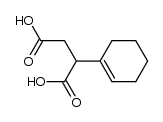 2-(Cyclohex-1-enyl)-bernsteinsaeure结构式