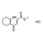 Methyl 4-Oxo-1,4,5,6,7,8-hexahydroquinoline-2-carboxylate Hydrochloride Structure