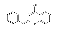 N-[(E)-benzylideneamino]-2-iodobenzamide结构式