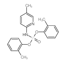 Phosphoramidic acid,(5-methyl-2-pyridyl)-, di-o-tolyl ester (7CI,8CI) picture