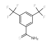 3,5-二(三氟甲基)硫代苯甲酰胺结构式