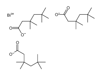 bismuth,3,3,5,5-tetramethylhexanoate结构式