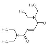 N,N,N,N-tetraethylbut-2-enediamide结构式