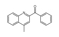 2-benzoyl-4-methylquinoline Structure