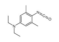 N,N-diethyl-4-isocyanato-3,5-dimethylaniline结构式