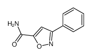 3-phenyl-1,2-oxazole-5-carboxamide Structure