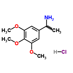 1-(3,4,5-Trimethoxyphenyl)ethanamine hydrochloride (1:1)图片